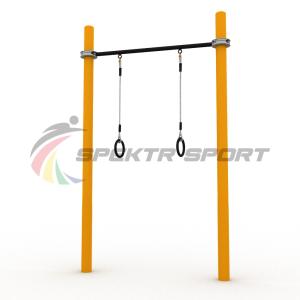 Купить Турник классический для занятий Воркаут с кольцами SP WRK-07 + Rings_76mm в Горно-Алтайске 