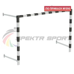 Купить Ворота мини-футбольные складные без сетки 2х3х0,5 м. (к-кт) в Горно-Алтайске 