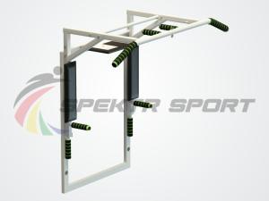 Купить Турник 3 в 1 на раме Оптимус разборный цв. белый в Горно-Алтайске 