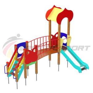 Купить Детский игровой комплекс Полянка ДИК 1603 в Горно-Алтайске 