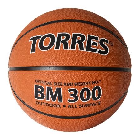 Купить Мяч баскетбольный  "TORRES BM300" р.3  в Горно-Алтайске 