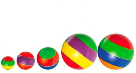 Купить Мячи резиновые (комплект из 5 мячей различного диаметра) в Горно-Алтайске 