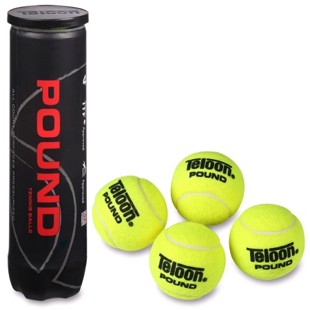 Купить Мяч для большого тенниса Teloon 828Т Р4  (4 шт) в Горно-Алтайске 