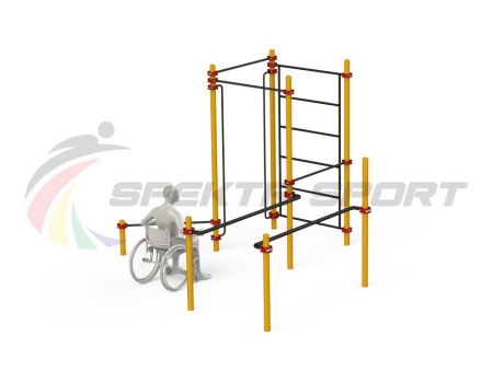 Купить Спортивный комплекс для инвалидов-колясочников WRK-D18_76mm в Горно-Алтайске 
