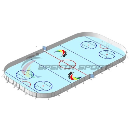 Купить Хоккейная коробка, борта фанера 12 мм, 30×15 в Горно-Алтайске 